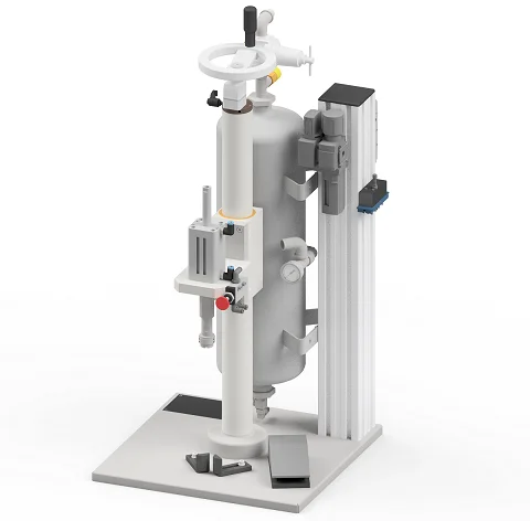 Halbautomatische CO2/N2-Füllanlage Typ Z-2013