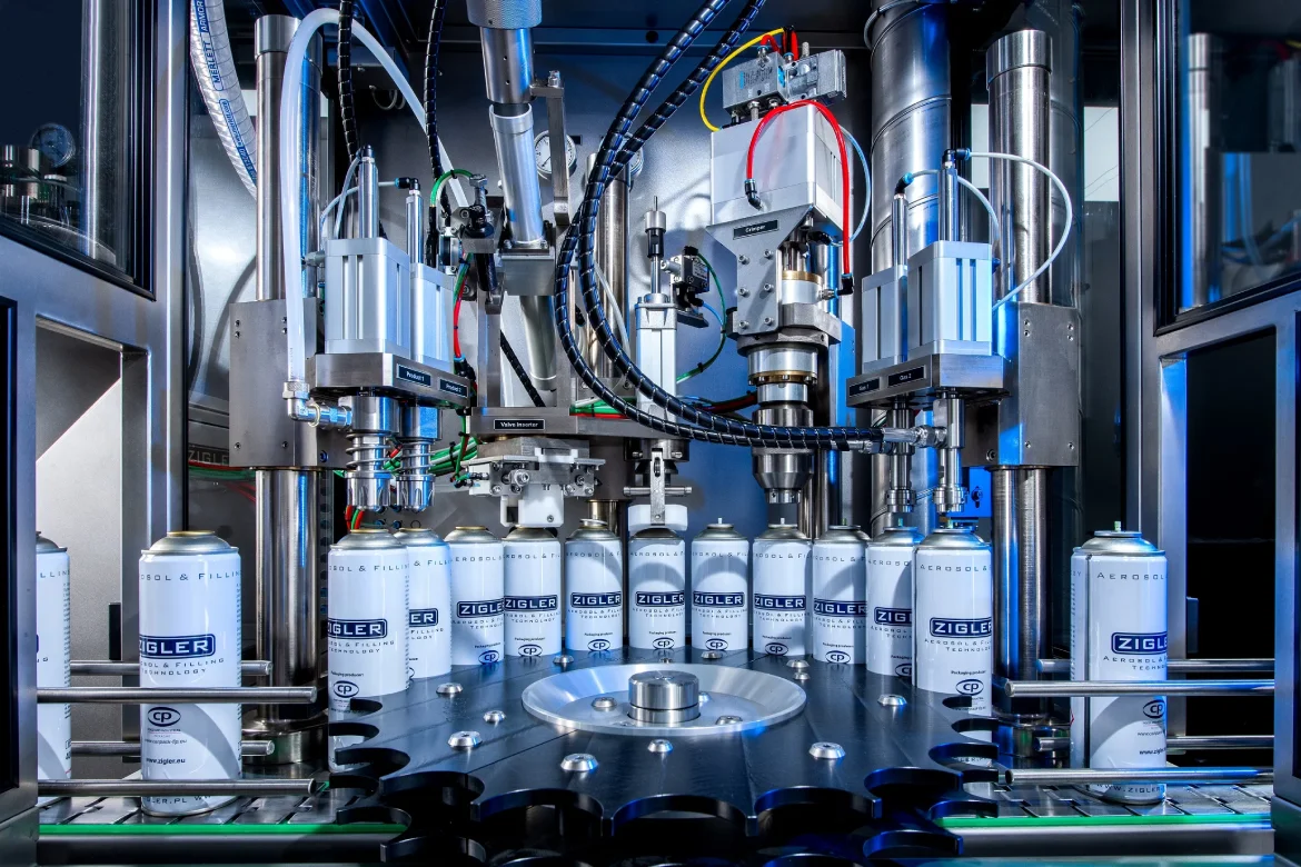 Industrielle Aerosolmaschine